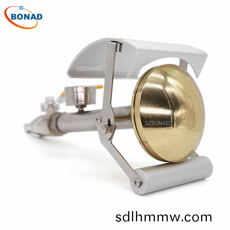 IEC 60529 IPX3/4 handheld brass water spray/splashing nozzle